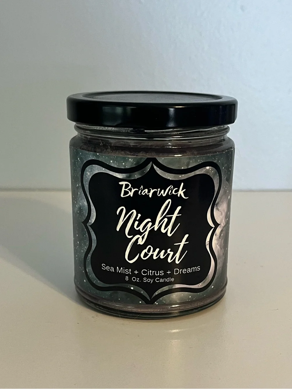 Night Court Soy Candle - Black